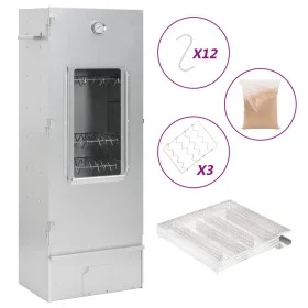 Horno ahumador de BBQ con generador humo frío acero galvanizado de , Barbacoas - Ref: Foro24-3200766, Precio: 213,87 €, Descu...