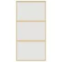 Goldene Schiebetür aus mattiertem ESG-Glas und Aluminium von , Türen für zu Hause - Ref: Foro24-155153, Preis: 181,52 €, Raba...