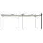 Pérgola con cubierta retráctil color crema 589x292x230 cm de , Carpas y cenadores - Ref: Foro24-360120, Precio: 429,93 €, Des...
