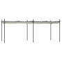 Pérgola con cubierta retráctil color crema 589x292x230 cm de , Carpas y cenadores - Ref: Foro24-360120, Precio: 439,12 €, Des...