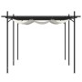 Pérgola con cubierta retráctil color crema 589x292x230 cm de , Carpas y cenadores - Ref: Foro24-360120, Precio: 439,12 €, Des...