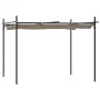 Pérgola con cubierta retráctil gris taupe 295x292x230 cm de , Carpas y cenadores - Ref: Foro24-360115, Precio: 233,19 €, Desc...