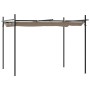 Pérgola con cubierta retráctil gris taupe 295x292x230 cm de , Carpas y cenadores - Ref: Foro24-360115, Precio: 241,47 €, Desc...