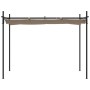 Pérgola con cubierta retráctil gris taupe 295x292x230 cm de , Carpas y cenadores - Ref: Foro24-360115, Precio: 241,47 €, Desc...