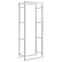 Estante para leña acero inoxidable 50x28x132 cm de , Bolsas y soportes de leña - Ref: Foro24-357861, Precio: 40,41 €, Descuen...