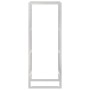 Estante para leña acero inoxidable 50x28x132 cm de , Bolsas y soportes de leña - Ref: Foro24-357861, Precio: 40,41 €, Descuen...