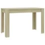 Sonoma oak chipboard dining table 120x60x76 cm by , Kitchen and dining tables - Ref: Foro24-800435, Price: 70,56 €, Discount: %