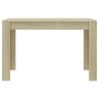 Mesa de comedor de aglomerado color roble Sonoma 120x60x76 cm de , Mesas de cocina y de comedor - Ref: Foro24-800435, Precio:...
