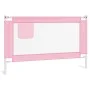 Safety railing child's bed pink fabric 120x25 cm by , Safety railings - Ref: Foro24-10200, Price: 35,34 €, Discount: %