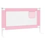 Safety railing child's bed pink fabric 120x25 cm by , Safety railings - Ref: Foro24-10200, Price: 35,34 €, Discount: %