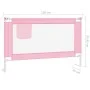 Safety railing child's bed pink fabric 120x25 cm by , Safety railings - Ref: Foro24-10200, Price: 35,34 €, Discount: %