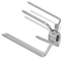 Horquilla para espetón de asado/barbacoa acero 2 uds de , Accesorios para barbacoas - Ref: Foro24-42251, Precio: 22,97 €, Des...