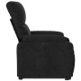 Sillón eléctrico reclinable elevable tela microfibra negro en Sillones | Comprar online en Foru.es