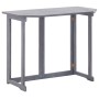Muebles de bistró de jardín 4 piezas madera maciza acacia gris de , Conjuntos de jardín - Ref: Foro24-3057866, Precio: 464,82...