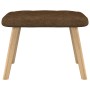 Sillón de relax con reposapiés tela marrón de , Sillones - Ref: Foro24-327537, Precio: 117,08 €, Descuento: %