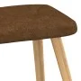 Sillón de relax con reposapiés tela marrón de , Sillones - Ref: Foro24-327537, Precio: 113,52 €, Descuento: %