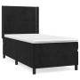 Cama box spring con colchón cuero sintético negro 90x190 cm de , Camas y somieres - Ref: Foro24-3132593, Precio: 307,73 €, De...