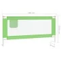 Safety rail for child's bed green fabric 190x25 cm by , Safety railings - Ref: Foro24-10196, Price: 40,60 €, Discount: %