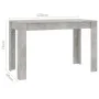 Mesa de comedor de madera de ingeniería gris 120x60x76 cm de , Mesas de cocina y de comedor - Ref: Foro24-800436, Precio: 79,...