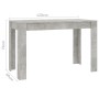 Mesa de comedor de madera de ingeniería gris 120x60x76 cm de , Mesas de cocina y de comedor - Ref: Foro24-800436, Precio: 80,...