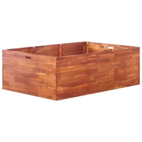 Acacia wood flowerbed 150x100x50 cm by , Pots and planters - Ref: Foro24-44024, Price: 167,19 €, Discount: %