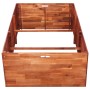 Arriate de madera de acacia 150x100x50 cm de , Maceteros y jardineras - Ref: Foro24-44024, Precio: 170,08 €, Descuento: %
