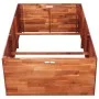 Arriate de madera de acacia 150x100x50 cm de , Maceteros y jardineras - Ref: Foro24-44024, Precio: 167,19 €, Descuento: %