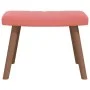 Entspannungssessel mit rosa Samthocker von , Sessel - Ref: Foro24-327670, Preis: 120,96 €, Rabatt: %