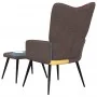 Silla de relax con taburete tela patchwork de , Sillones - Ref: Foro24-328186, Precio: 97,07 €, Descuento: %