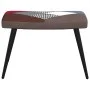 Silla de relax con taburete tela patchwork de , Sillones - Ref: Foro24-328186, Precio: 97,07 €, Descuento: %
