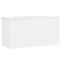 Mueble con lavabo madera de ingeniería blanco de , Tocadores de baño - Ref: Foro24-3071558, Precio: 228,34 €, Descuento: %