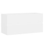Mueble con lavabo madera de ingeniería blanco de , Tocadores de baño - Ref: Foro24-3071558, Precio: 228,34 €, Descuento: %