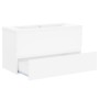 Mueble con lavabo madera de ingeniería blanco de , Tocadores de baño - Ref: Foro24-3071558, Precio: 228,34 €, Descuento: %