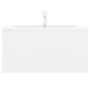 Mueble con lavabo madera de ingeniería blanco de , Tocadores de baño - Ref: Foro24-3071648, Precio: 299,90 €, Descuento: %