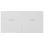 Juego de muebles de baño madera de ingeniería blanco de , Muebles de baño - Ref: Foro24-3071153, Precio: 301,83 €, Descuento: %