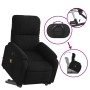 Sillón masaje eléctrico reclinable elevable tela negro en Sillones | Comprar online en Foru.es