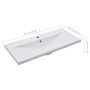 Lavabo encastrado de cerámica blanco 91x39,5x18,5 cm de , Lavabos - Ref: Foro24-145063, Precio: 191,02 €, Descuento: %