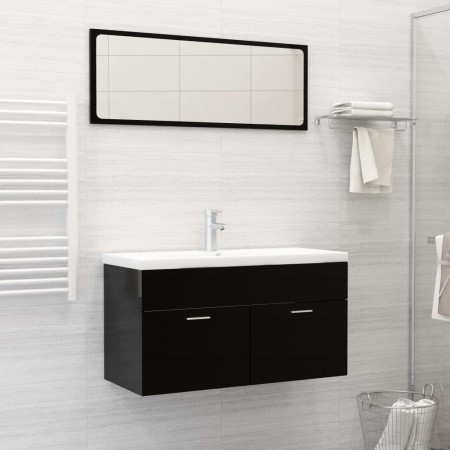 Lavabo empotrado con grifo cerámica blanco 91x39x18 cm de , Lavabos - Ref: Foro24-148626, Precio: 272,72 €, Descuento: %