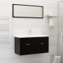 Lavabo empotrado con grifo cerámica blanco 91x39x18 cm de , Lavabos - Ref: Foro24-148626, Precio: 272,72 €, Descuento: %