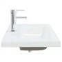Recessed sink with white ceramic faucet 91x39x18 cm by , Sinks - Ref: Foro24-148626, Price: 259,25 €, Discount: %