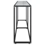 Mesa consola vidrio templado mármol blanco 200x35x75,5 cm de , Mesas auxiliares - Ref: Foro24-331688, Precio: 83,11 €, Descue...