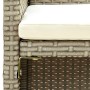 Sofá de jardín de 2 plazas con cojines ratán sintético beige de , Sofás de exterior - Ref: Foro24-46396, Precio: 126,53 €, De...