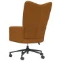 Silla de relajación de terciopelo marrón de , Sillones - Ref: Foro24-328180, Precio: 136,67 €, Descuento: %