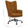 Silla de relajación de terciopelo marrón de , Sillones - Ref: Foro24-328180, Precio: 136,67 €, Descuento: %