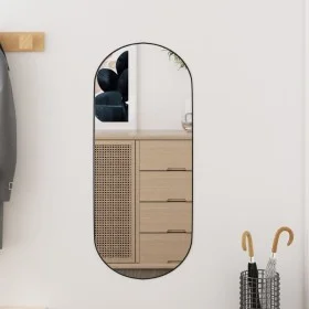 Oval glass wall mirror 25x60 cm by , Mirrors - Ref: Foro24-350454, Price: 22,40 €, Discount: %