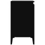 Armario para lavabo madera contrachapada negro 58x33x60 cm de , Tocadores de baño - Ref: Foro24-821261, Precio: 45,10 €, Desc...