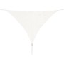 Toldo de vela triangular HDPE 5x5x5 m blanco de vidaXL, Sombrillas - Ref: Foro24-43019, Precio: 31,97 €, Descuento: %