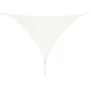 Toldo de vela triangular HDPE 5x5x5 m blanco de vidaXL, Sombrillas - Ref: Foro24-43019, Precio: 31,07 €, Descuento: %