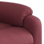 Sillón reclinable eléctrico tela rojo tinto en Sillones | Comprar online en Foru.es