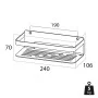 Tiger Cesta para cuarto de baño Caddy cromado 1400030346 de Tiger, Bandejas de bañera - Ref: Foro24-418298, Precio: 49,94 €, ...